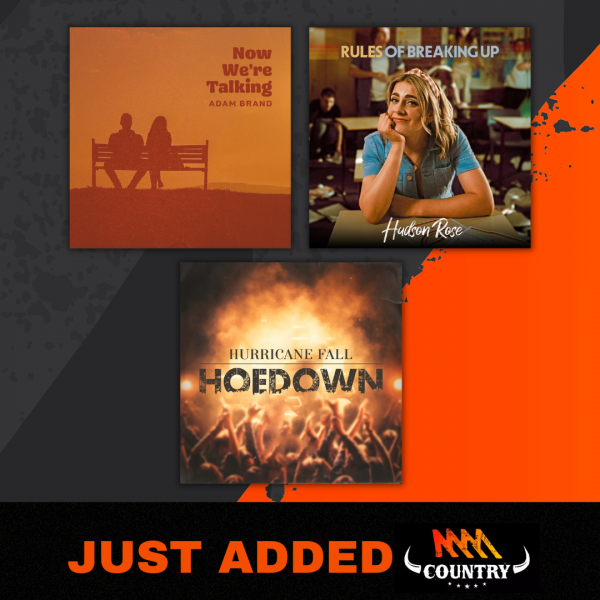 Adam Brand, Hudson Rose & Hurricane Fall added to Triple M Country