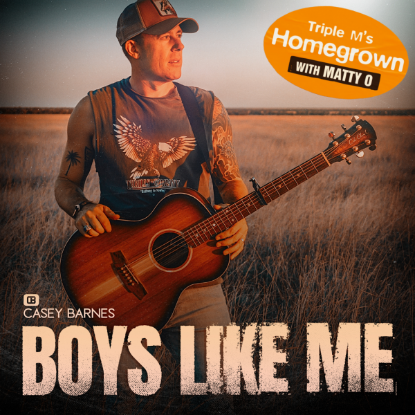 Casey Barnes - "Boys Like Me" Added to Triple M 