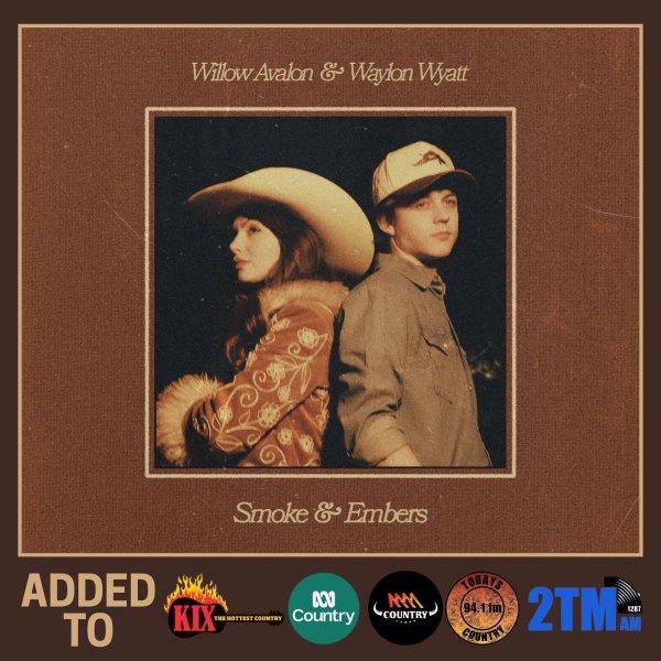 Hot on the Heels of Stagecoach & a Sold-Out Tour, Waylon Wyatt Unleashes “Smoke & Embers” with Willow Avalon
